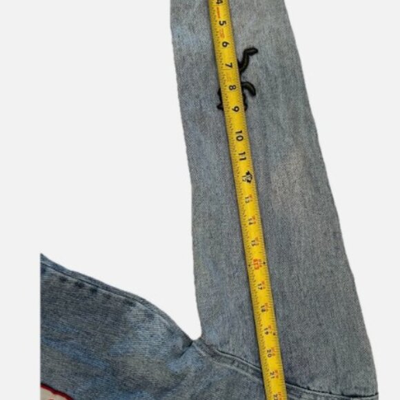 PacSun Jean Jacket Malibu Patch One Size - Picture 3 of 5